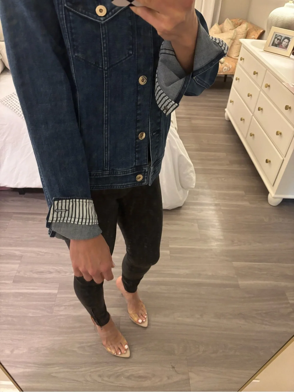 💙 Kate Spade New York Denim Jacket — NWOT — Sz L